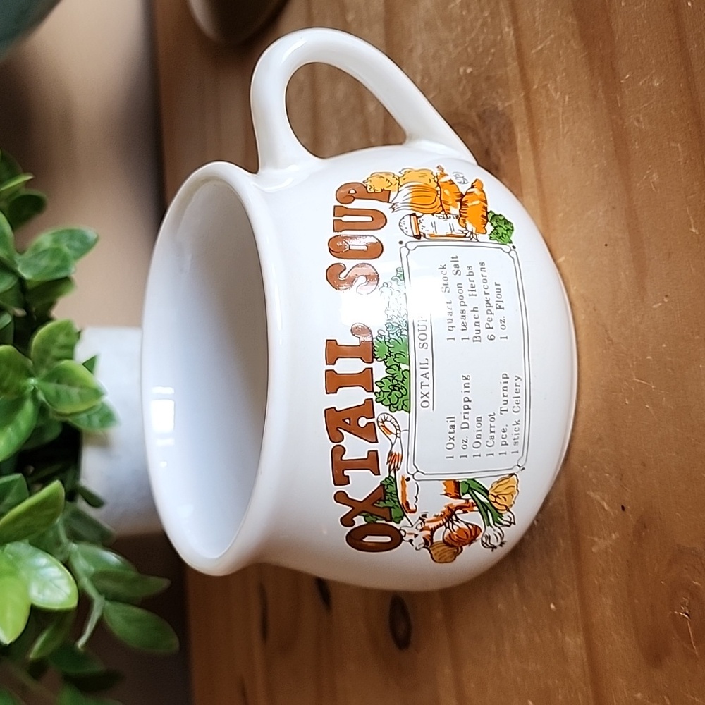 Vintage Soup recipe mug